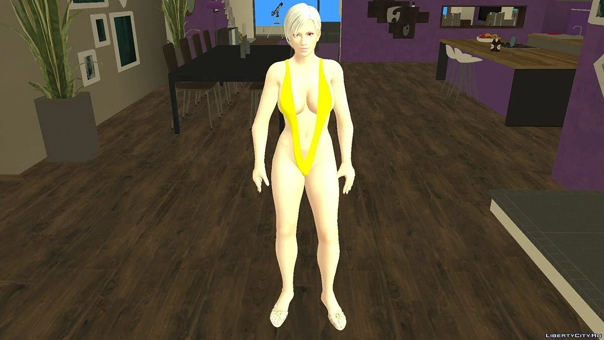 Лиза Хэмилтон в бикини / GTA San Andreas