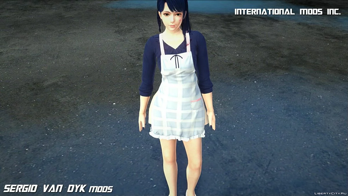 Лобелия - Steaming Apron из Dead or Alive Xtreme: Venus Vacation / GTA San Andreas