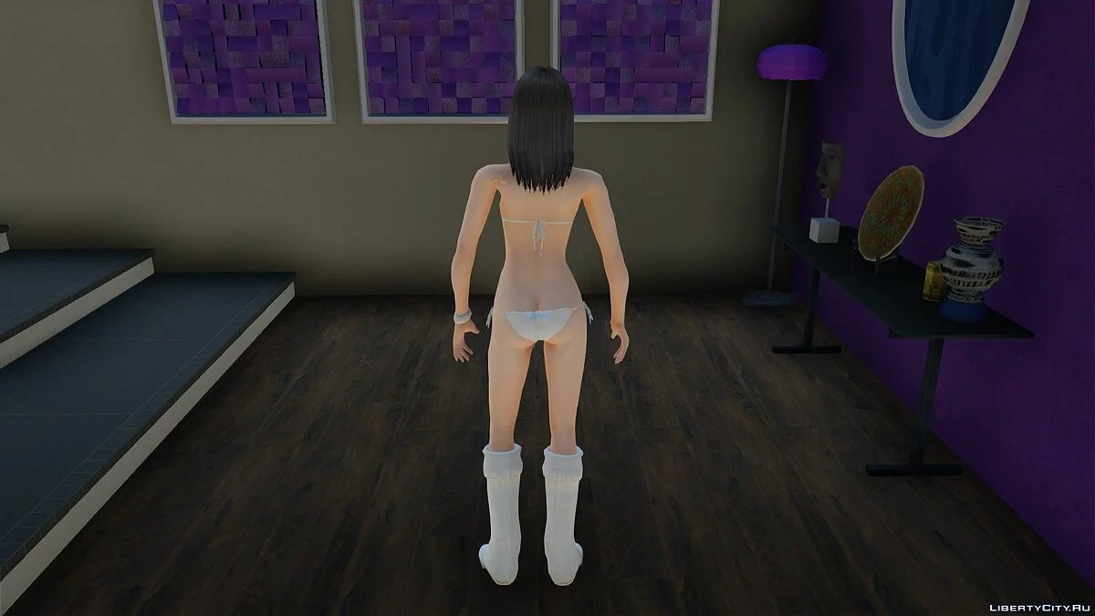 Мику Хинасаки в нижнем белье из Fatal Frame 5 / GTA San Andreas