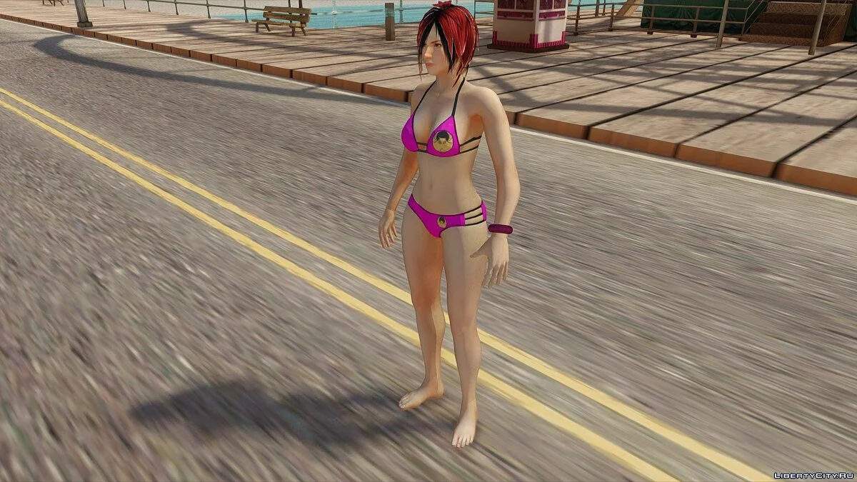 Мила в бикини / GTA San Andreas