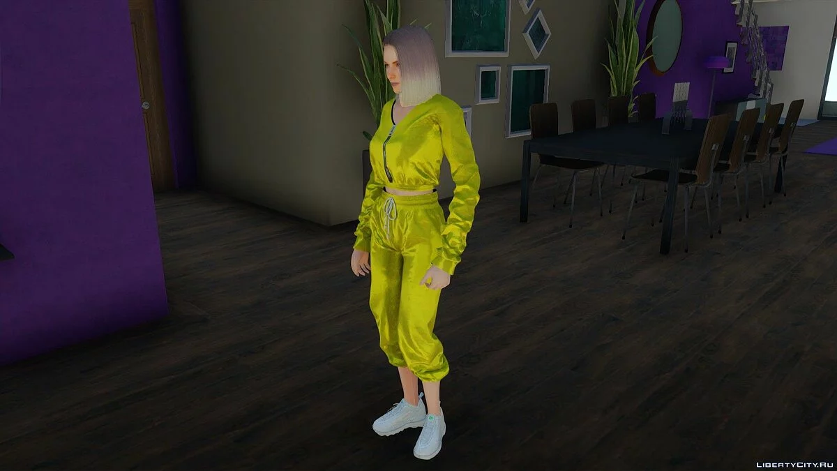 Мила в повседневной одежде v11 / GTA San Andreas