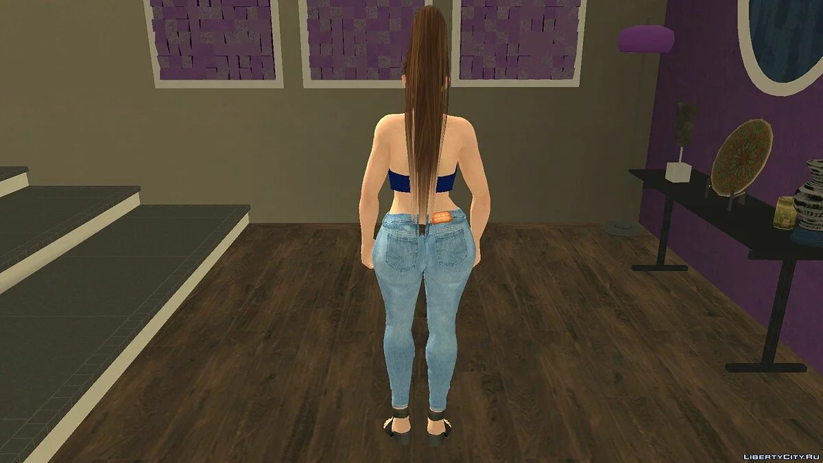 Мэй Ширануи в повседневной одежде v9 / GTA San Andreas