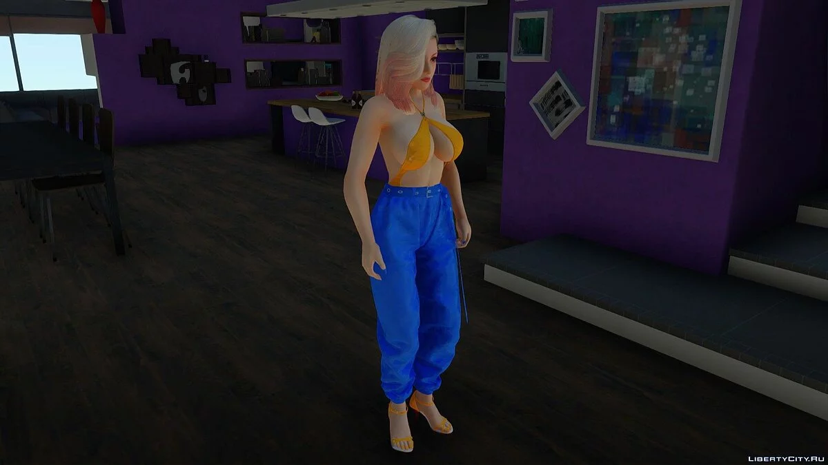 Мэй Ширануи в повседневной одежде v17 / GTA San Andreas