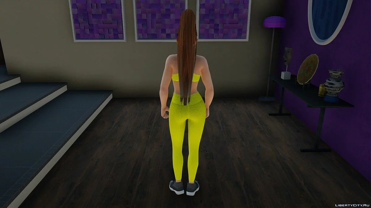 Мэй Ширануи в спортивной одежде / GTA San Andreas
