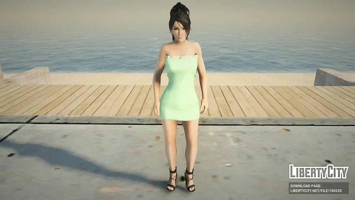 Момиджи в повседневной одежде v12 / GTA San Andreas