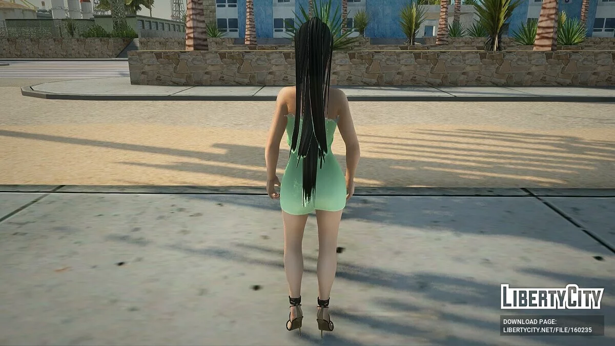 Момиджи в повседневной одежде v12 / GTA San Andreas