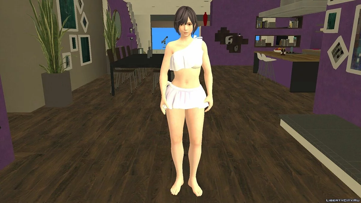 Нагиса в бикини из Dead or Alive Xtreme Venus Vacation / GTA San Andreas
