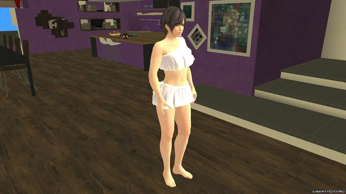 Нагиса в бикини из Dead or Alive Xtreme Venus Vacation / GTA San Andreas