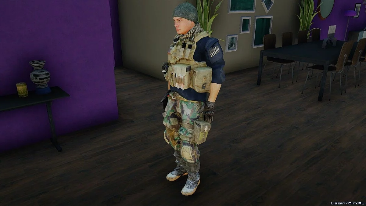Пак из Battlefield 4 / GTA San Andreas