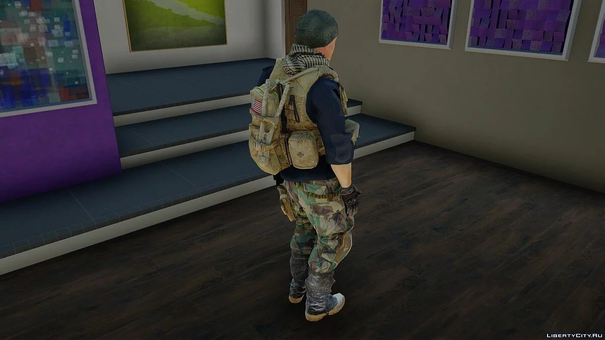 Пак из Battlefield 4 / GTA San Andreas