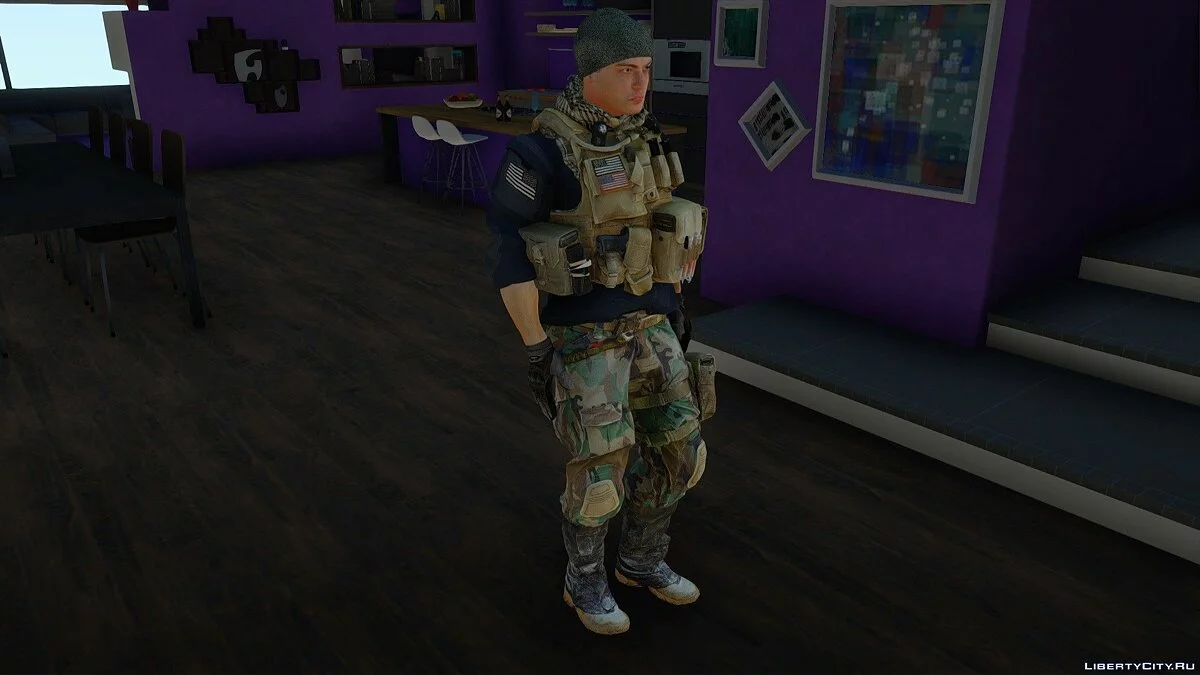 Пак из Battlefield 4 / GTA San Andreas