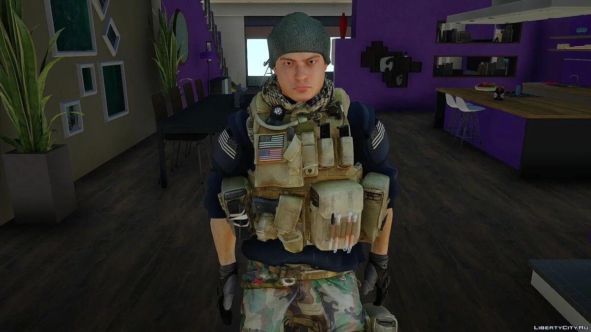 Пак из Battlefield 4 / GTA San Andreas