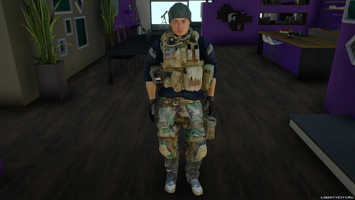 Пак из Battlefield 4 / GTA San Andreas