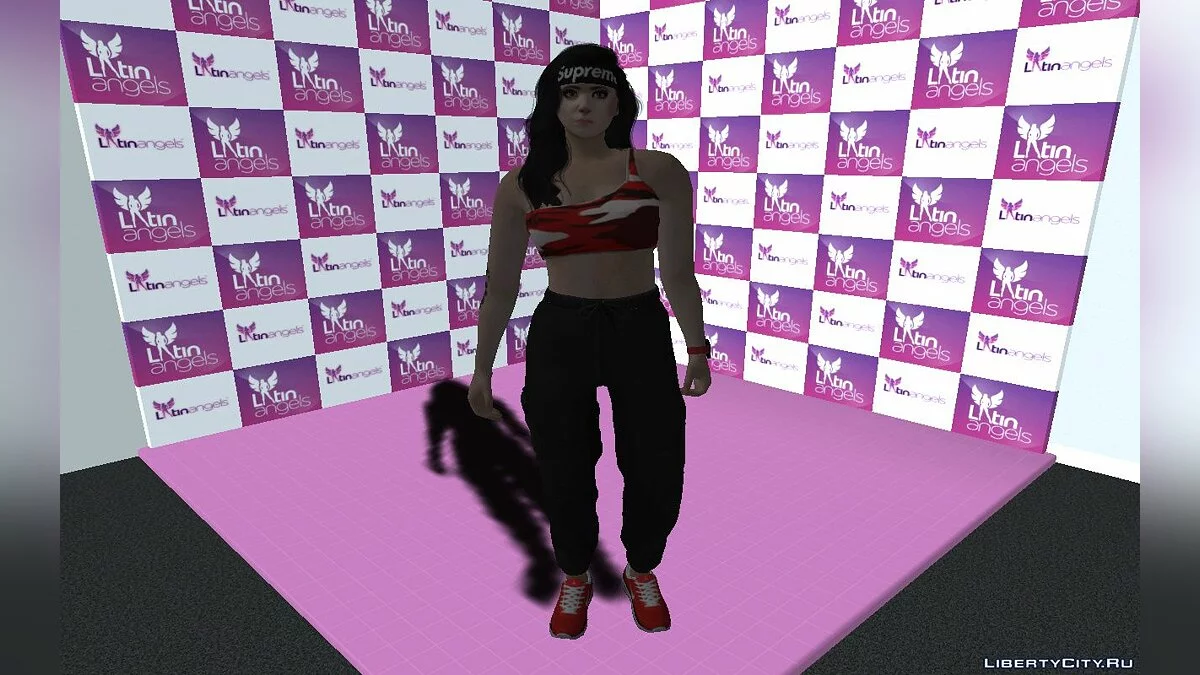 Рандомный скин девушки-латинки из GTA Online #1 / GTA San Andreas