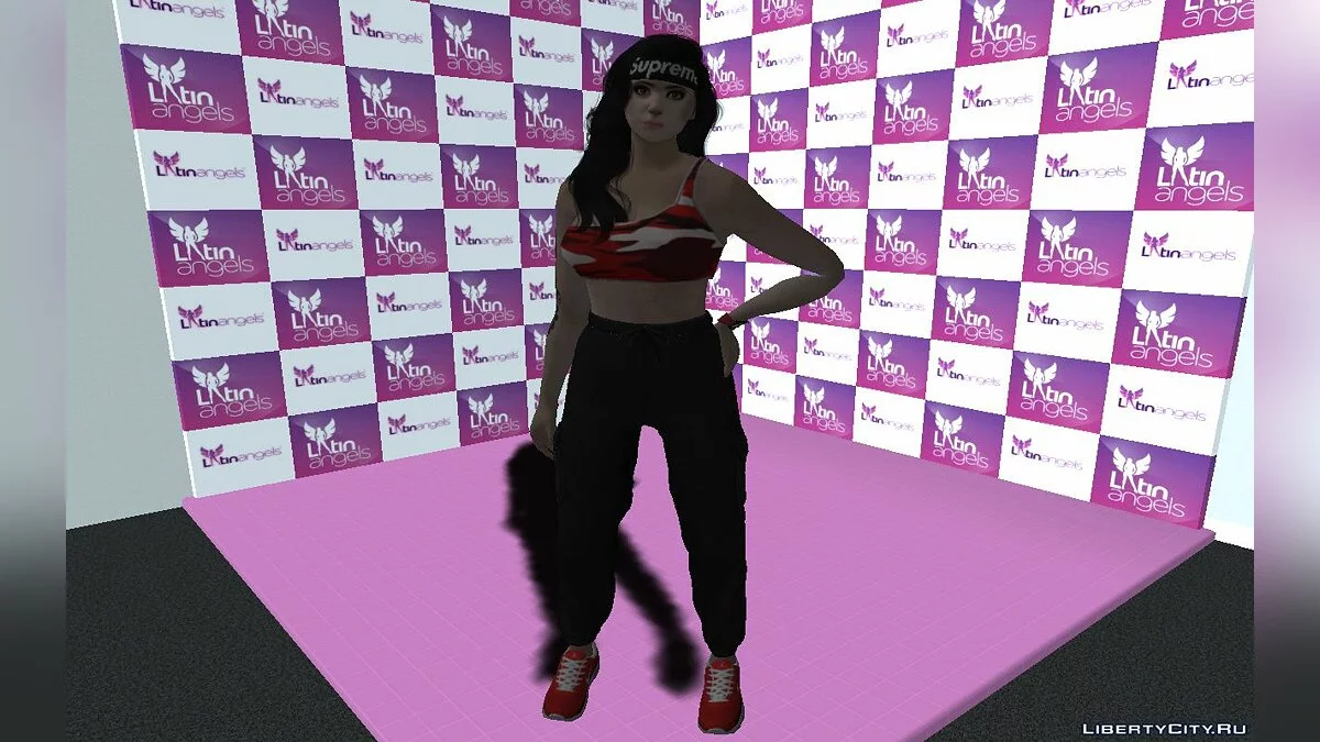 Рандомный скин девушки-латинки из GTA Online #1 / GTA San Andreas