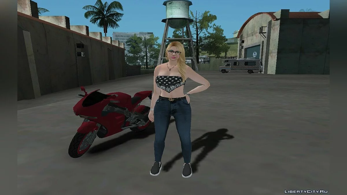 Рандомный женский скин из GTA Online #5 / GTA San Andreas