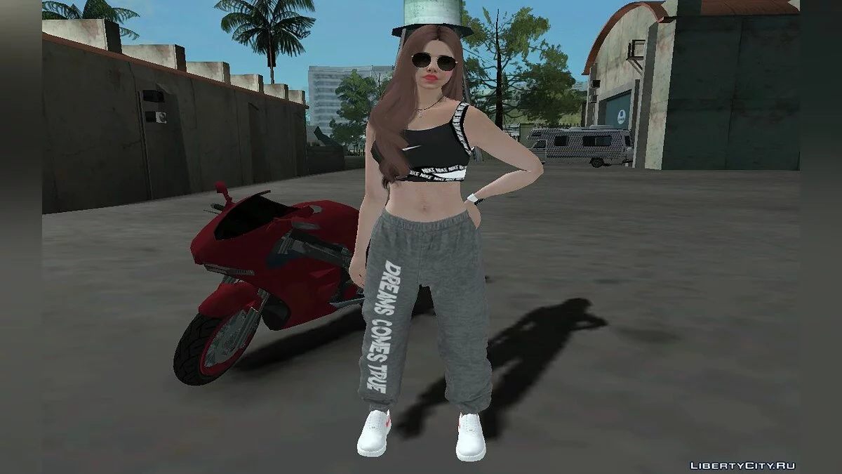 Рандомный женский скин из GTA Online #9 / GTA San Andreas