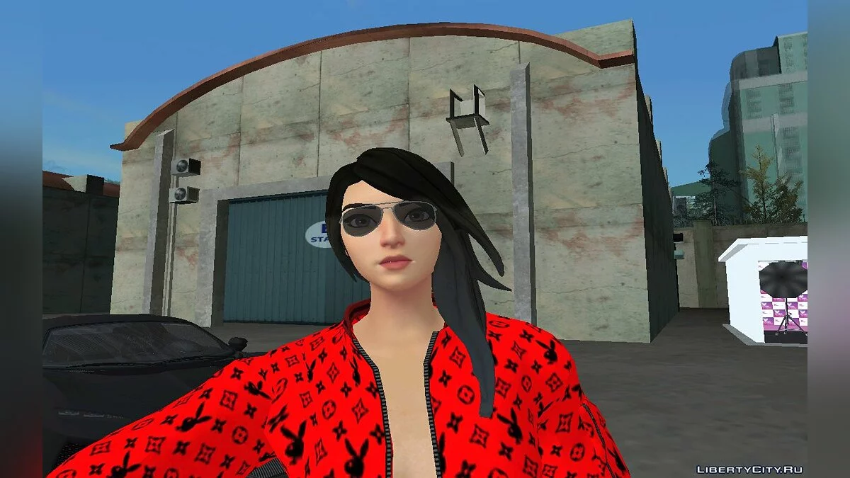 Remedy из Фортнайт в повседневной одежде v1 / GTA San Andreas
