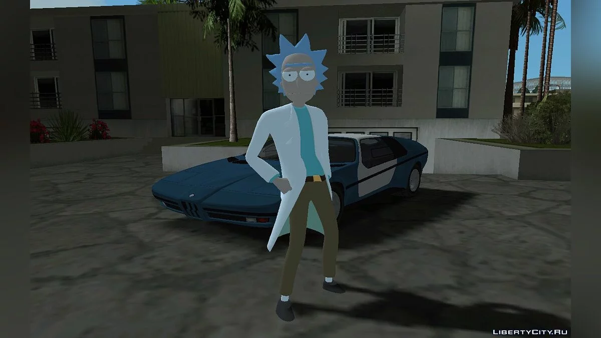 Рик Санчез из Фортнайт / GTA San Andreas