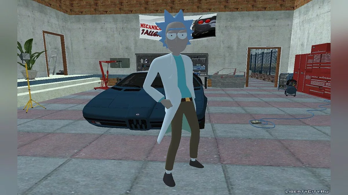 Рик Санчез из Фортнайт / GTA San Andreas