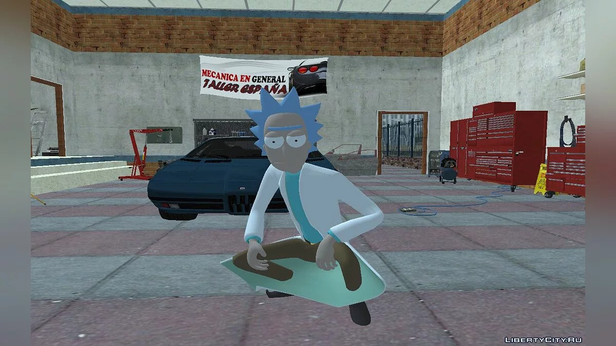 Рик Санчез из Фортнайт / GTA San Andreas