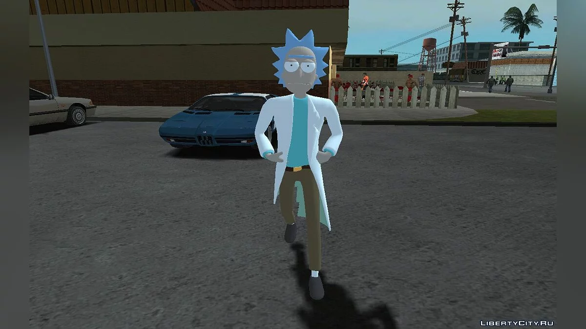 Рик Санчез из Фортнайт / GTA San Andreas