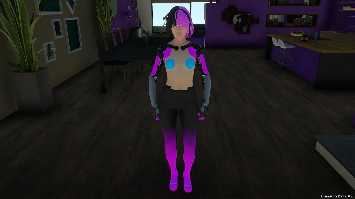 Рита Уиллер из Cyberpunk 2077 / GTA San Andreas