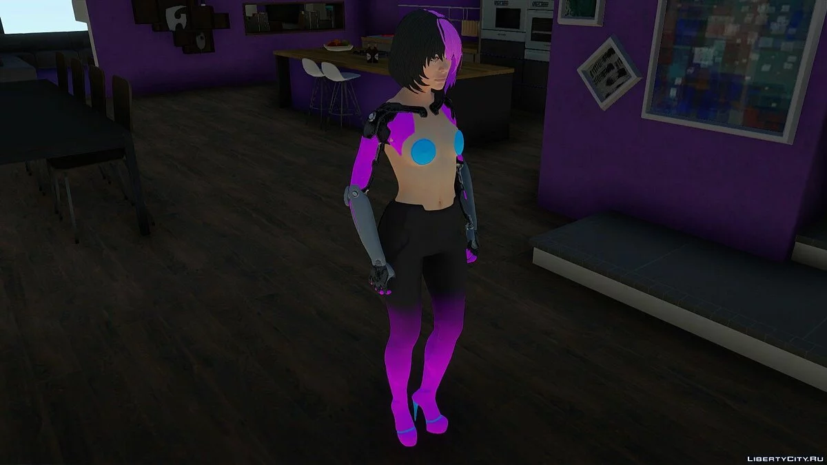 Рита Уиллер из Cyberpunk 2077 / GTA San Andreas