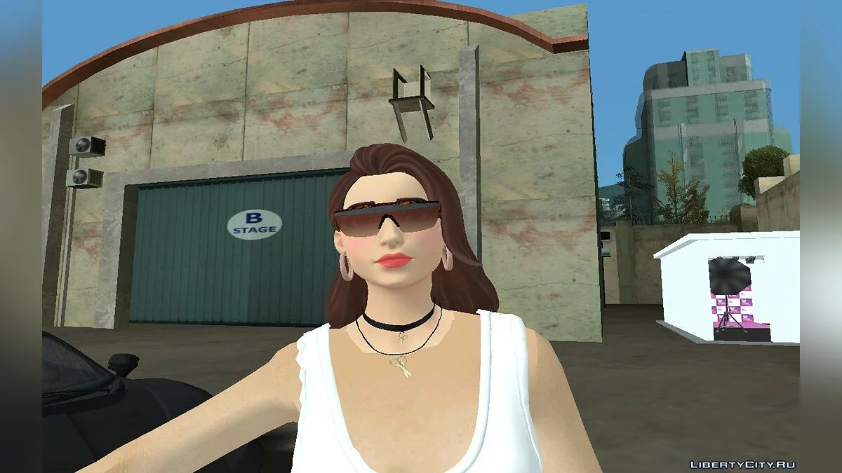 Ruby из Фортнайт в повседневной одежде v1 / GTA San Andreas