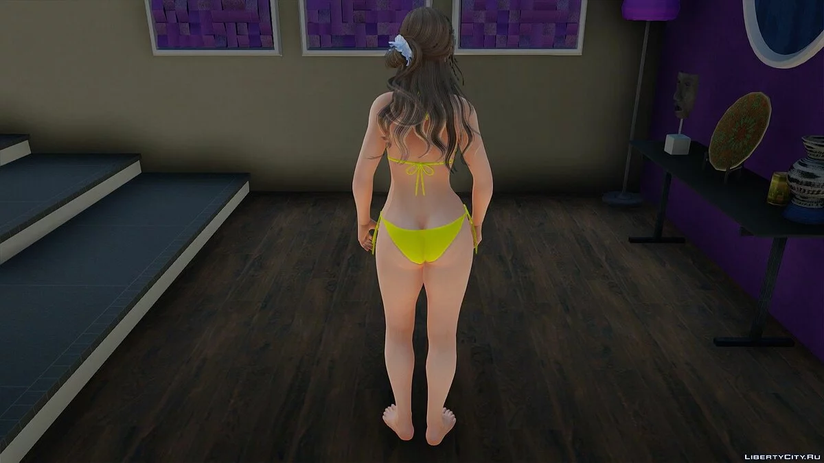 Саюри в бикини из Dead or Alive Xtreme Venus Vacation / GTA San Andreas