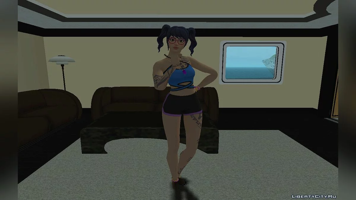 Scuba Crystal из Фортнайт / GTA San Andreas