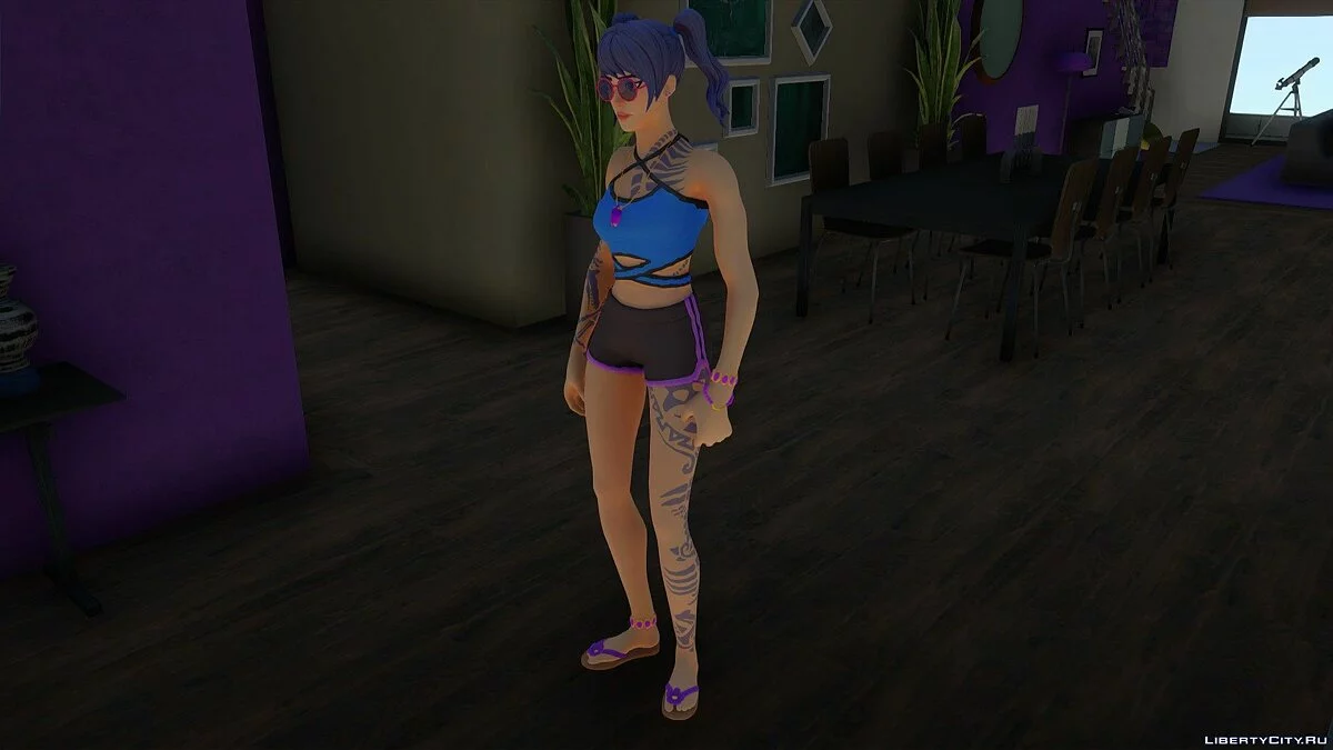 Scuba Crystal из Fortnite / GTA San Andreas