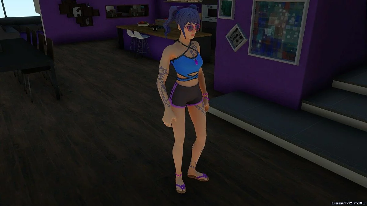 Scuba Crystal из Fortnite / GTA San Andreas