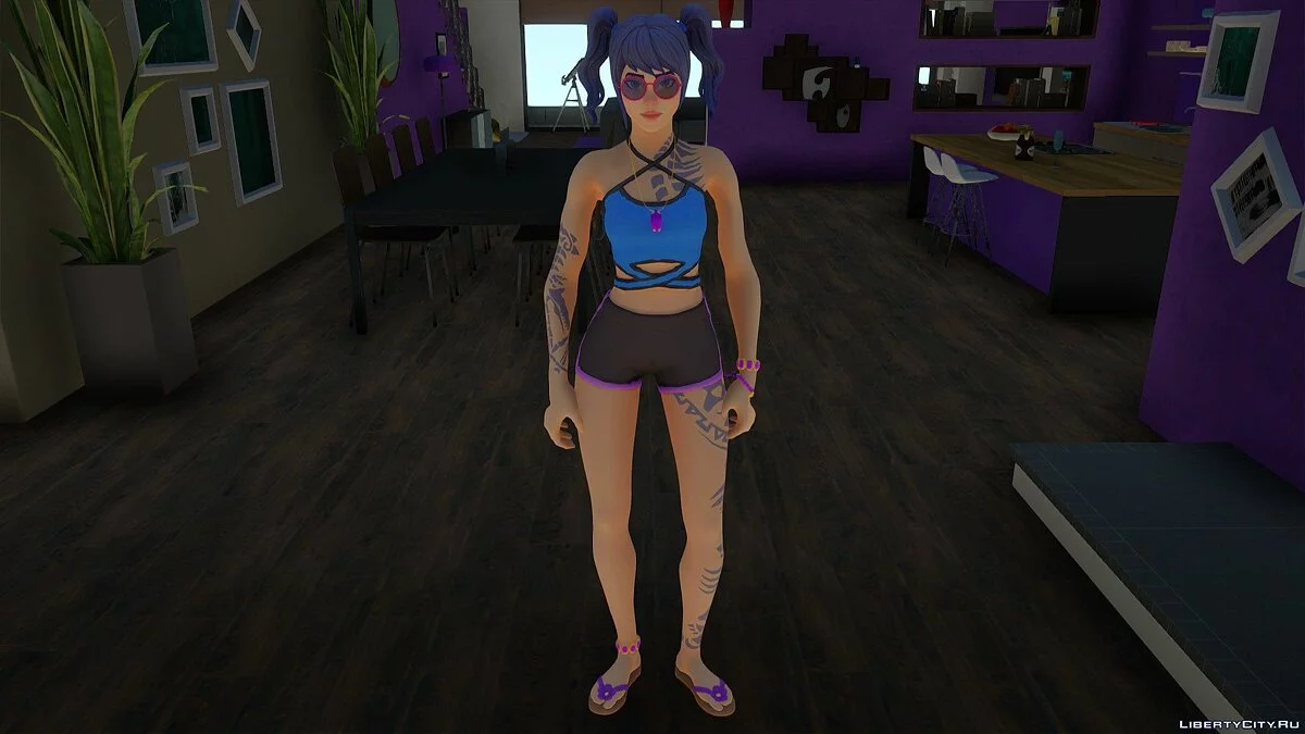 Scuba Crystal из Fortnite / GTA San Andreas