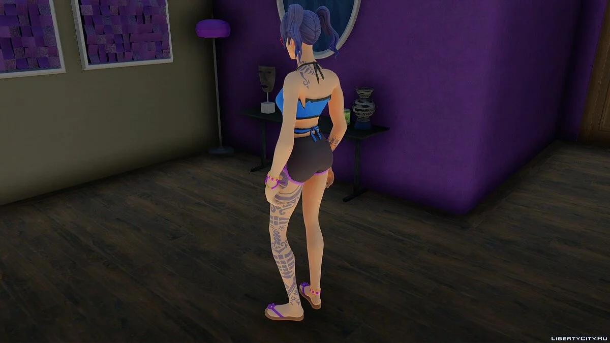 Scuba Crystal из Fortnite / GTA San Andreas