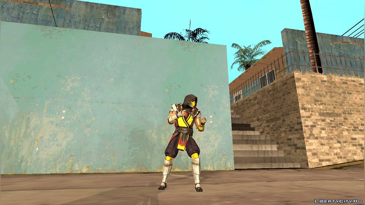 Замена scorpion_mk11.dff в GTA San Andreas (1 файл)