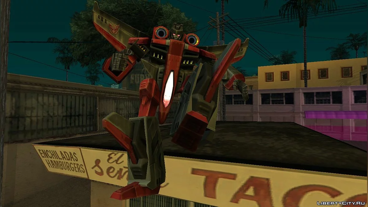 Старскрим из Трансформеры: Армада / GTA San Andreas