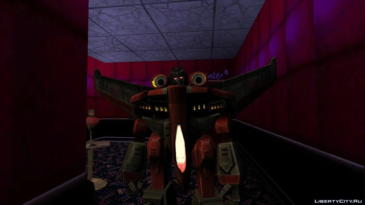 Старскрим из Трансформеры: Армада / GTA San Andreas