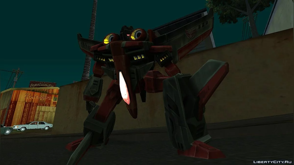 Старскрим из Трансформеры: Армада / GTA San Andreas
