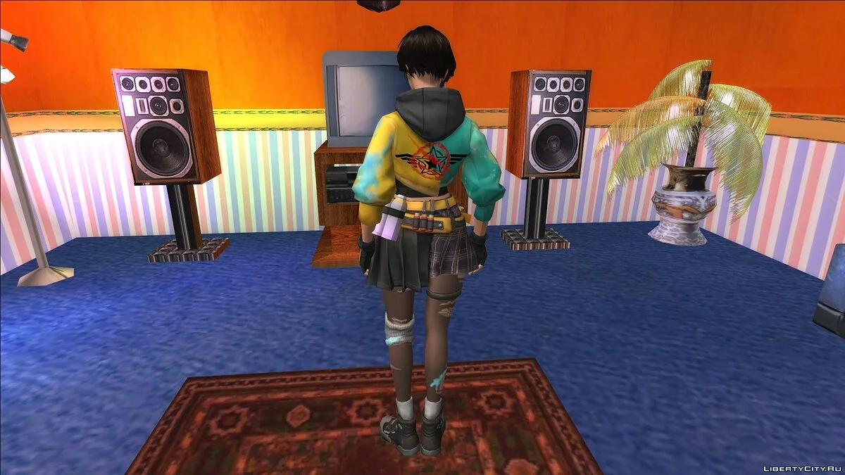 Steffie из Free Fire / GTA San Andreas
