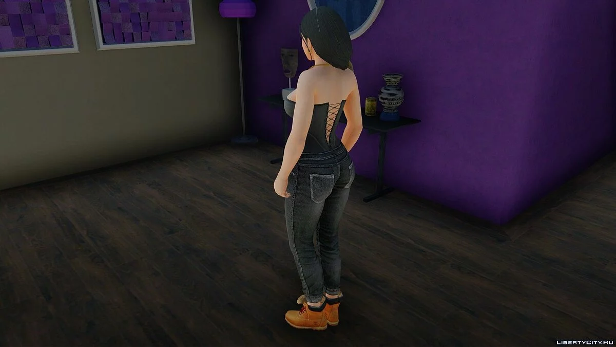 Тамаки в повседневной одежде v6 / GTA San Andreas