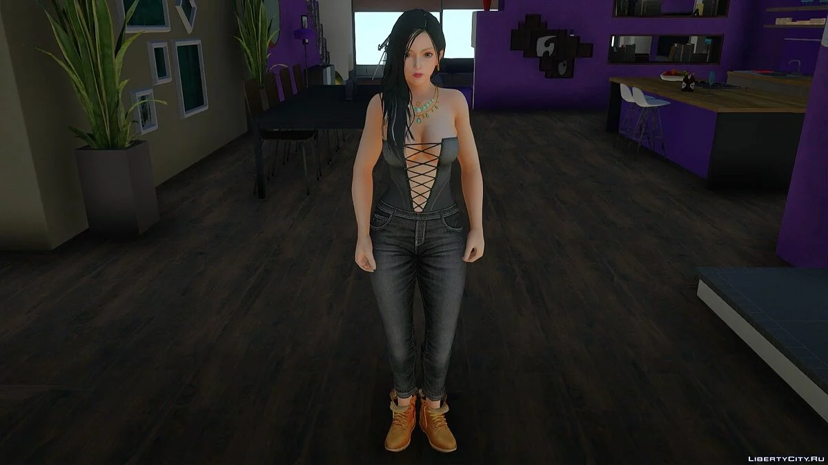 Тамаки в повседневной одежде v6 / GTA San Andreas