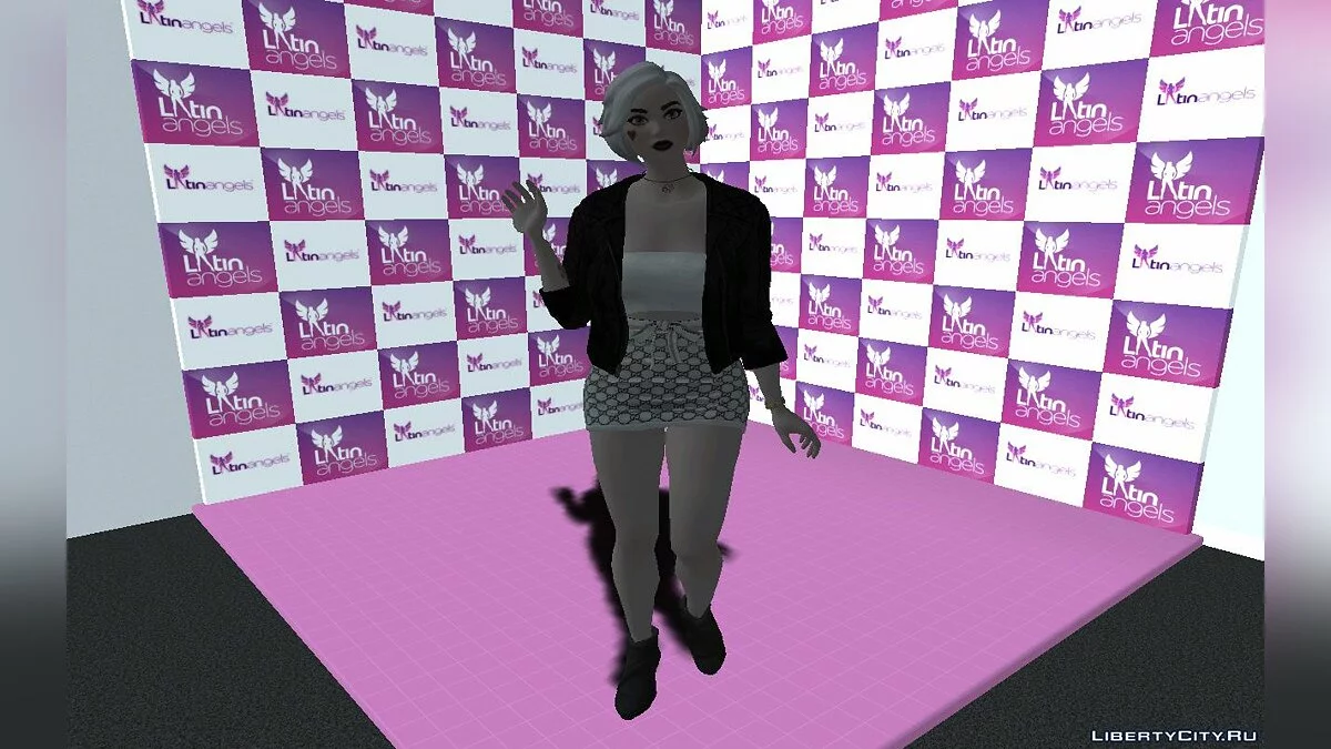 Tess из Фортнайт в повседневной одежде v1 / GTA San Andreas