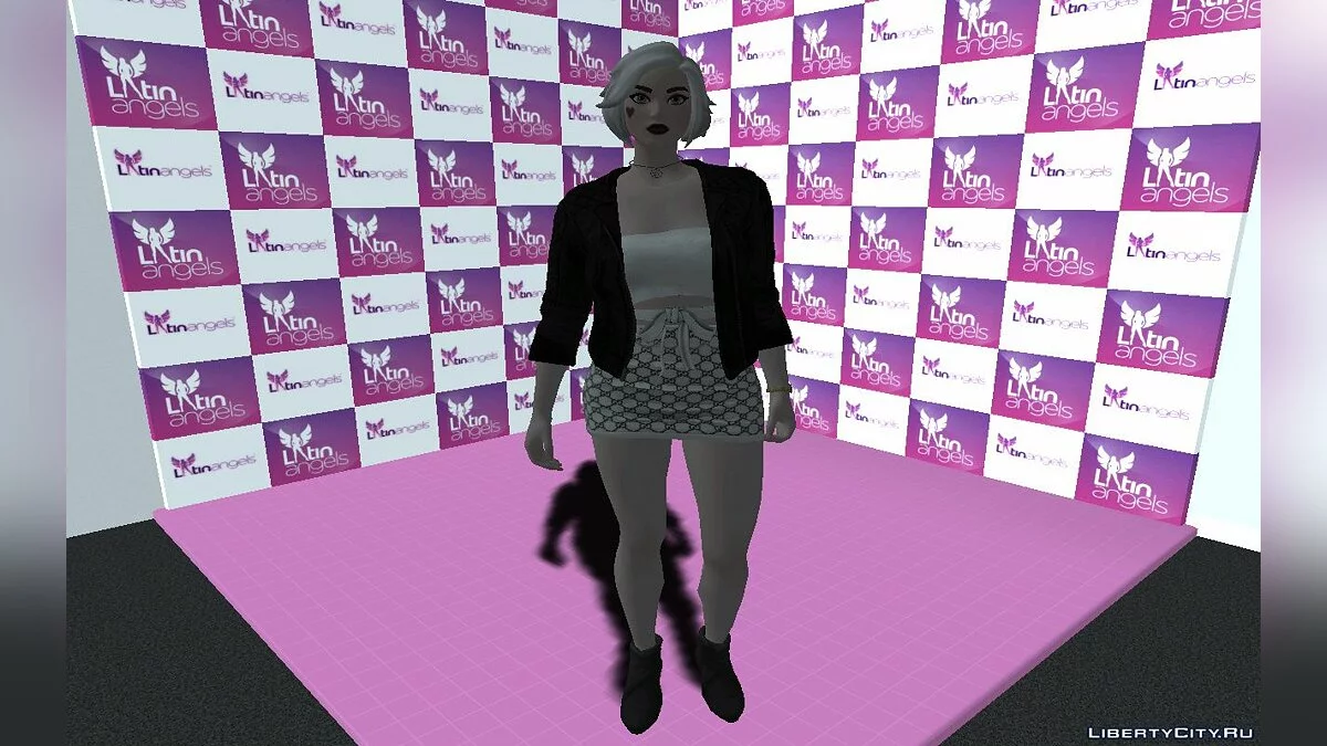 Tess из Фортнайт в повседневной одежде v1 / GTA San Andreas