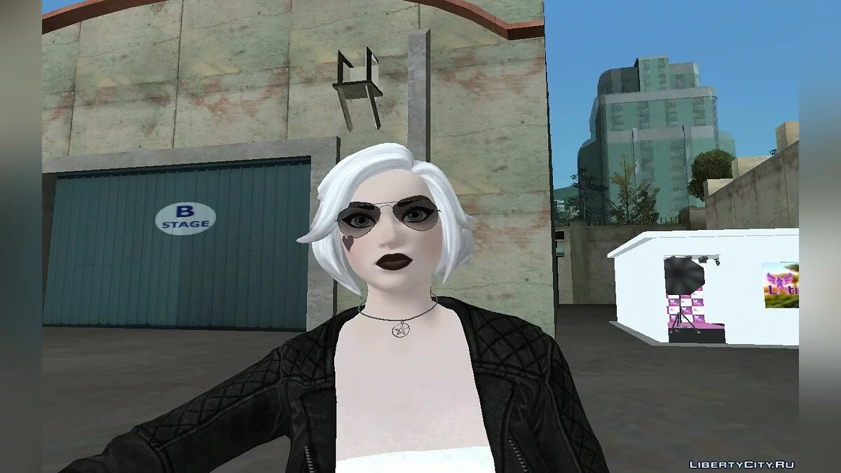 Tess из Фортнайт в повседневной одежде v1 / GTA San Andreas