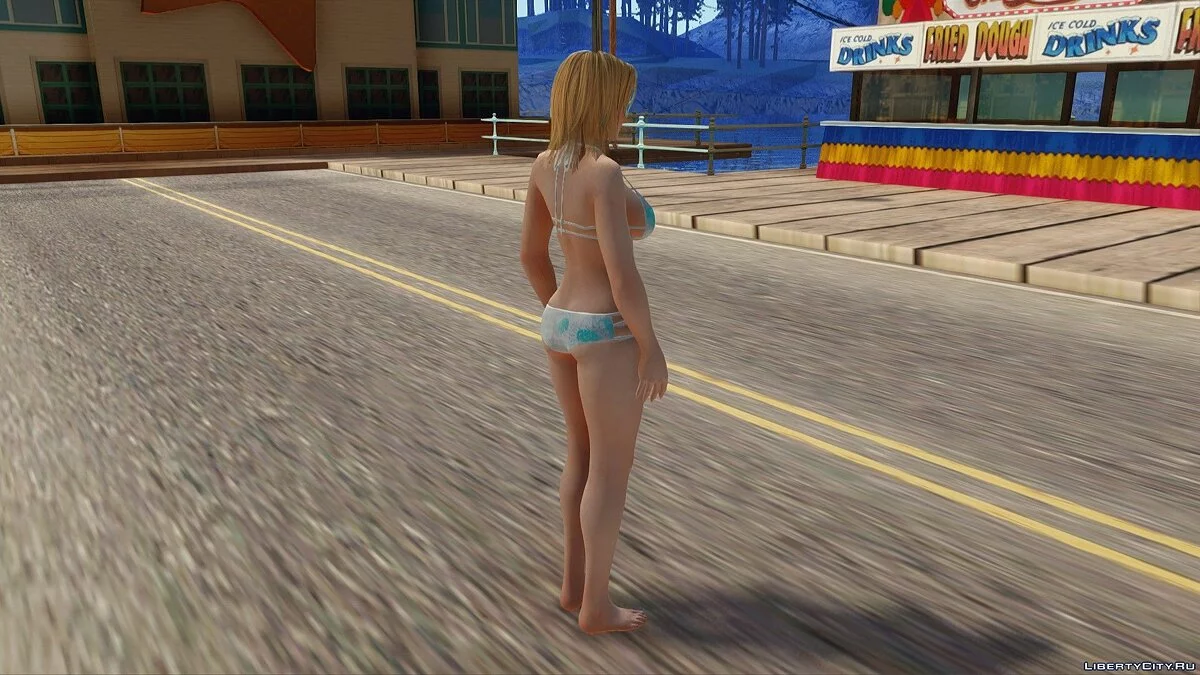 Тина Армстронг в бикини / GTA San Andreas