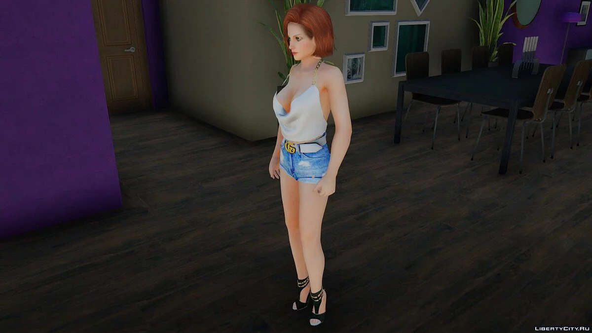 Тина Армстронг в повседневной одежде v6 / GTA San Andreas