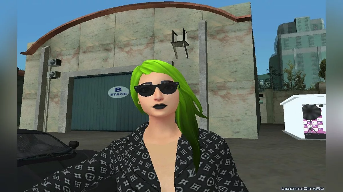 Toxin из Фортнайт в повседневной одежде v1 / GTA San Andreas