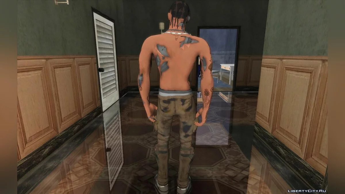 Трэвис Скотт T-3500 из Фортнайт / GTA San Andreas