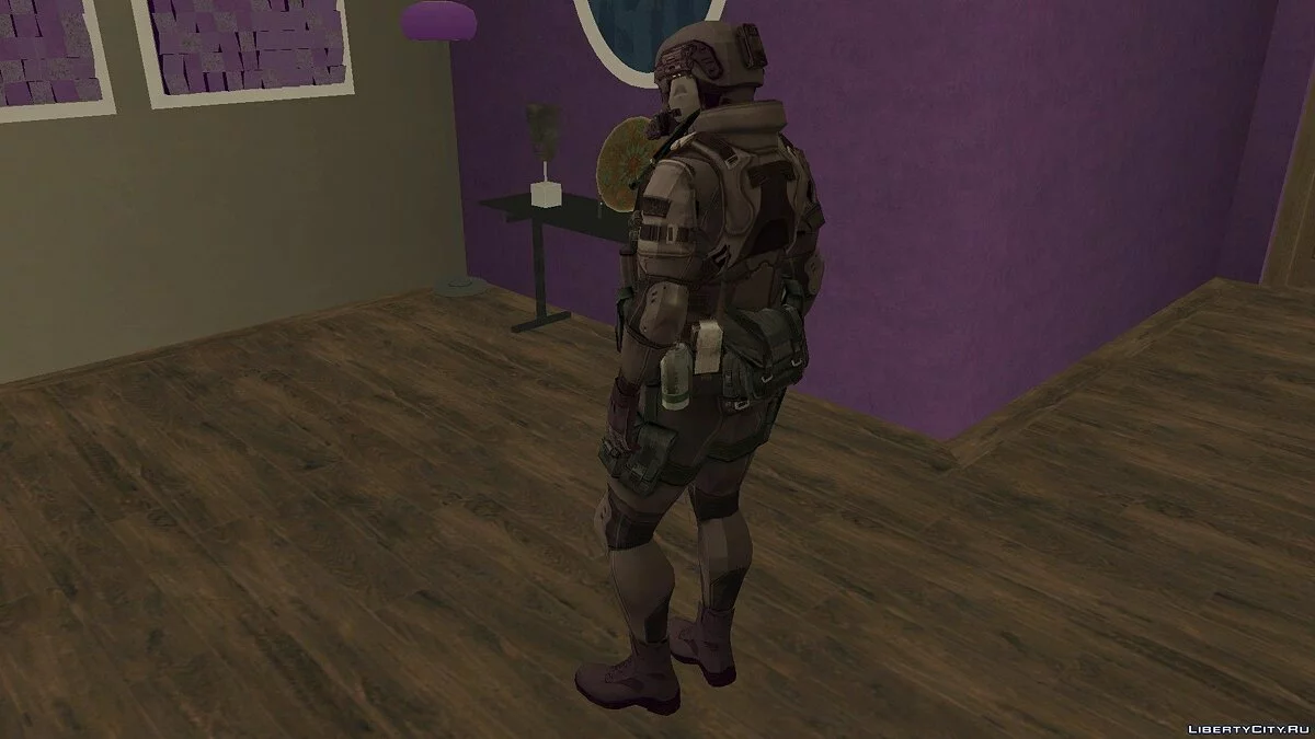 Агент из Resident Evil 6 / GTA San Andreas